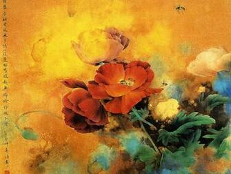 Chinese Art Covering Flowers And Nature Xcitefun Net