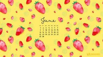 Desktop Wallpaper Calendars June Favorite