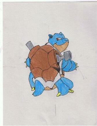 Pokemon Art Image Blastoise HD Wallpaper And Background