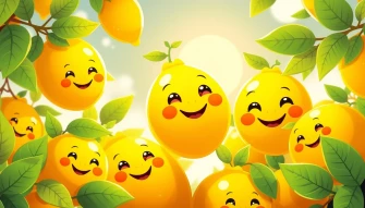 Cute Lemon Wallpaper