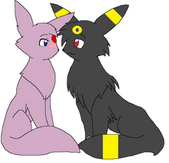 Espeon X Umbreon By Manknux5667