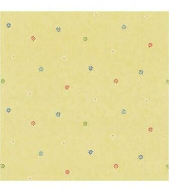 Abby Lee Yellow Flowers Wallpaper Sample Jo Ann