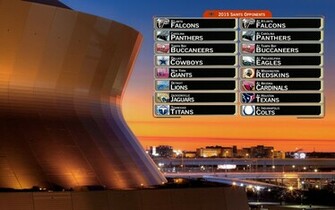 Saints Opponents Wall New Orleans