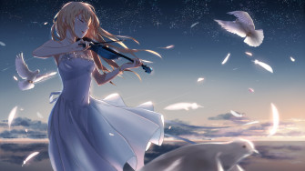 Kaori Miyazono Wallpaper HD Anime 4k Image