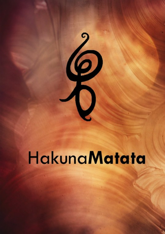 Hakuna Matata Tribal Background