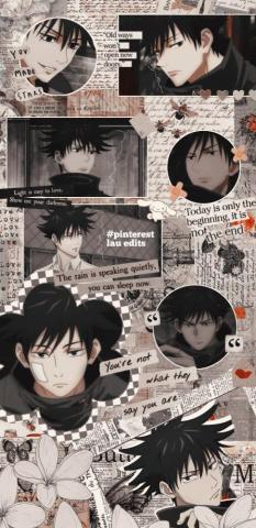 Jujutsu Kaisen Megumi Fushiguro Otaku Anime Wallpaper