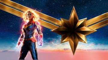 Captain Marvel Movie 12k Imac Wallpaper