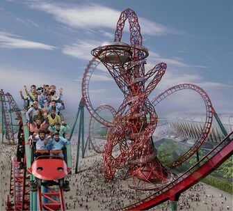 Roller Coaster HD Wallpaper