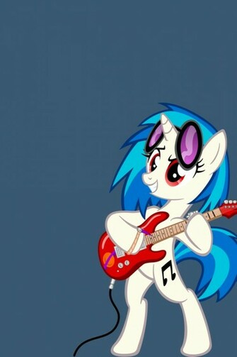 My Little Pony iPhone Wallpaper Vinyl Scratch By Doctorpants
