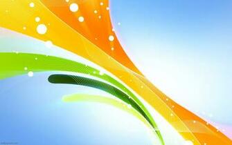 Yellow Green Orange Abstract Background Powerpoint Background