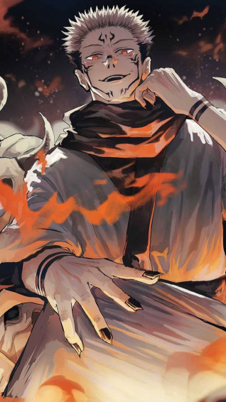 Sukuna 4k iPhone Wallpaper Anime Jujutsu