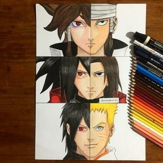 Indra Ashura Madara Hashirama Sasuke Naruto Avec Image