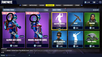 The Uk Mogul Master Has Wrong Pair Of Skis Fortnitebr