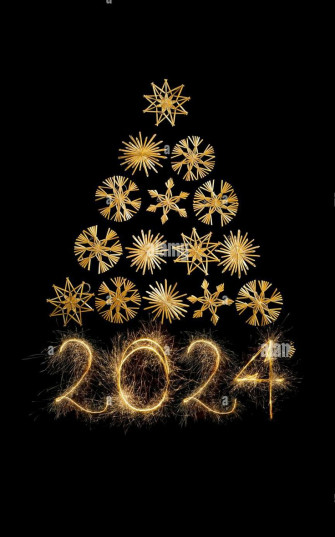 Merry Christmas And Happy New Year Fireworks Wishes
