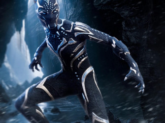Shuri Suits Up At The Black Panther With Iron Studios Newest Statue