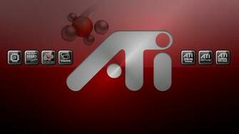 Ati Radeon Red HD Wallpaper