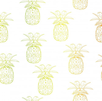 Cute Pineapple Wallpaper