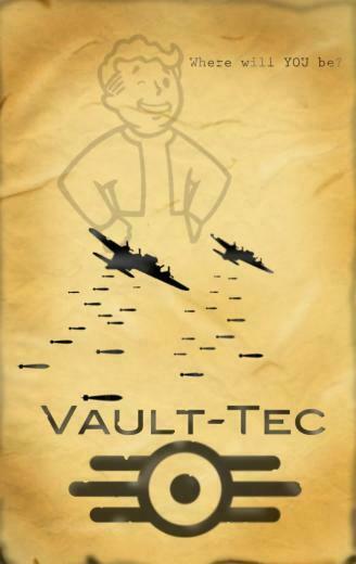 Vault Tec Pre War Propaganda Poster