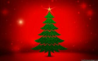 Christmas Tree Background Wallpaper