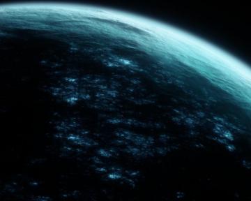 Wallpaper Scary Dark Space Galaxy Atmosphere Earth