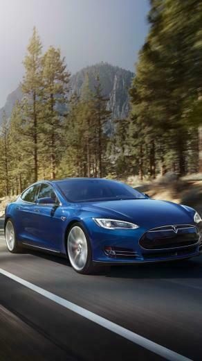 Tesla iPhone Wallpaper Top Background