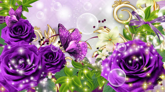 Wallpaper Purple Roses Image We Have A Massive Amount Of HD