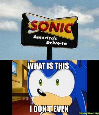 Sonic The American Drive In By Djlancegirl