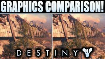 Destiny Xbox One Vs Ps4 Graphics Comparison Fans