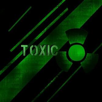 Toxic Symbol Wallpaper Edge