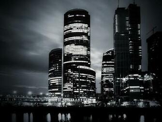 Black And White City Wallpaper
