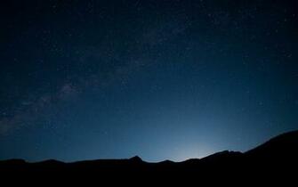 Beautiful Starry Night Sky Destkop Background