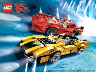 Wallpaper HD Lego Speed Racer