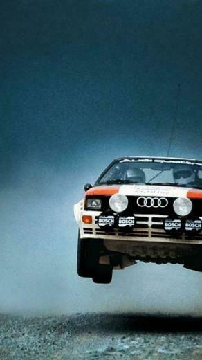 Audi Quattro Rally iPhone Wallpaper