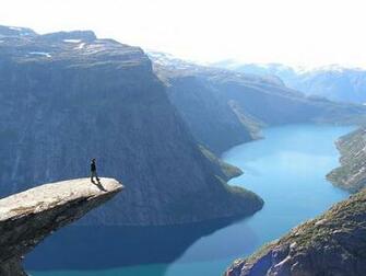 Landscapes Norway Wallpaper Fjord