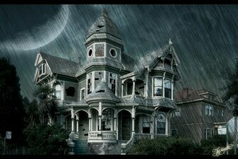 Haunted House Wallpaper