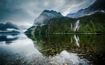 Milford Sound New Zealand Wallpaper HD Top