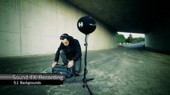 Sound Effects Recording Background Design Film