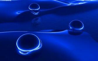 Sapphire Spheres Wallpaper