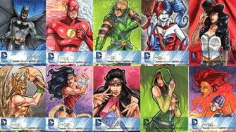 Dc New Sketch Cards By Skardash