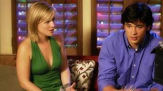 Allison Mack Beer In Hand Green Dress