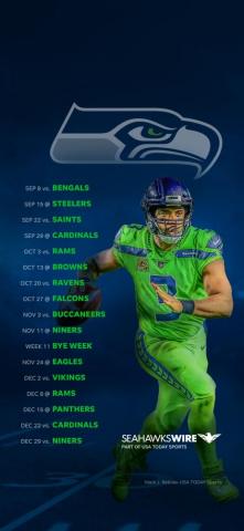 Seattle Seahawks Schedule Able Wallpaper