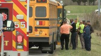 Car Crosses Center Line Hits Fwcs Bus Fort Waynes Nbc