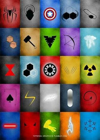 Minimalist Marvel Can You Name Which Logo Goes To Hero More
