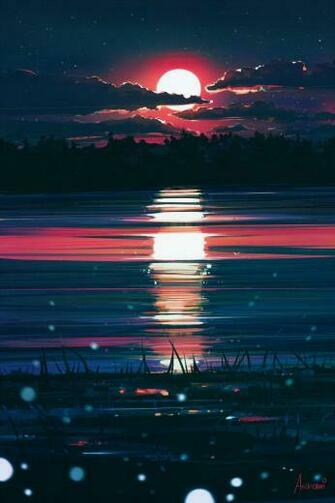 Artstation Midnight Alena Aenami In Art Anime