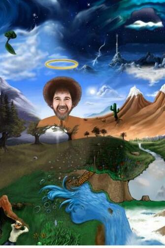 Bob Ross Mobile Resolutions