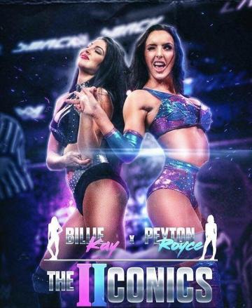 The Iiconics Billie Kay Peyton Royce Wrestling Divas Wwe