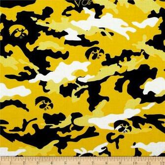 Black And White Camouflage Yellow