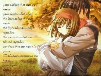 Get Wallpaper Sad Anime Couple