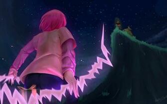 Wallpaper Of Gowther Pink Hair The Seven Deadly Sins Background
