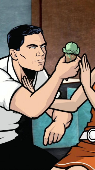 Sterling Archer iPhone Wallpaper